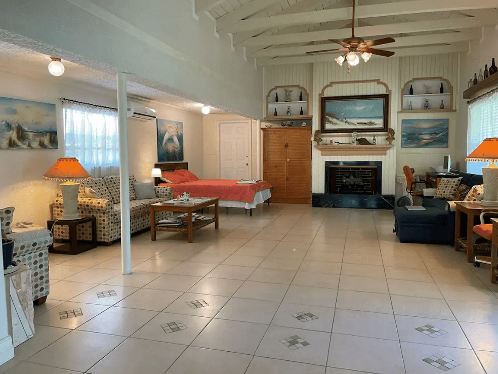 Lime Villa — Decorative Fireplace